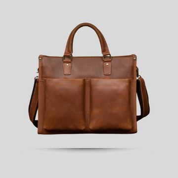leather laptop bag