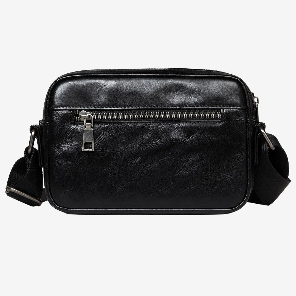 black leather crossbody bags