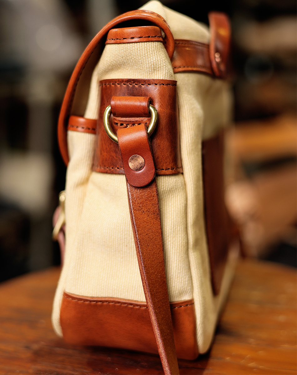 Compact Vintage Crossbody Bag