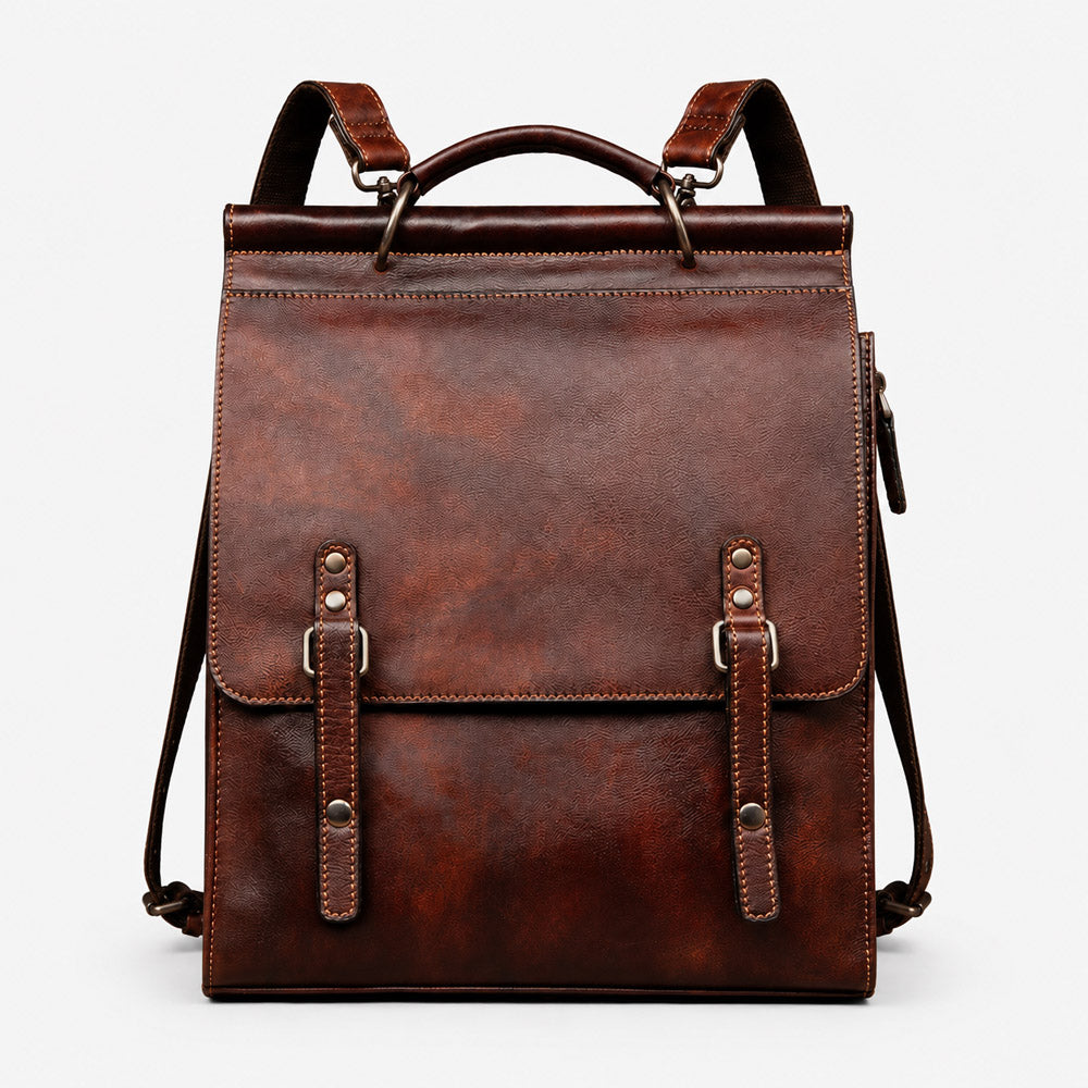 brown messenger bag