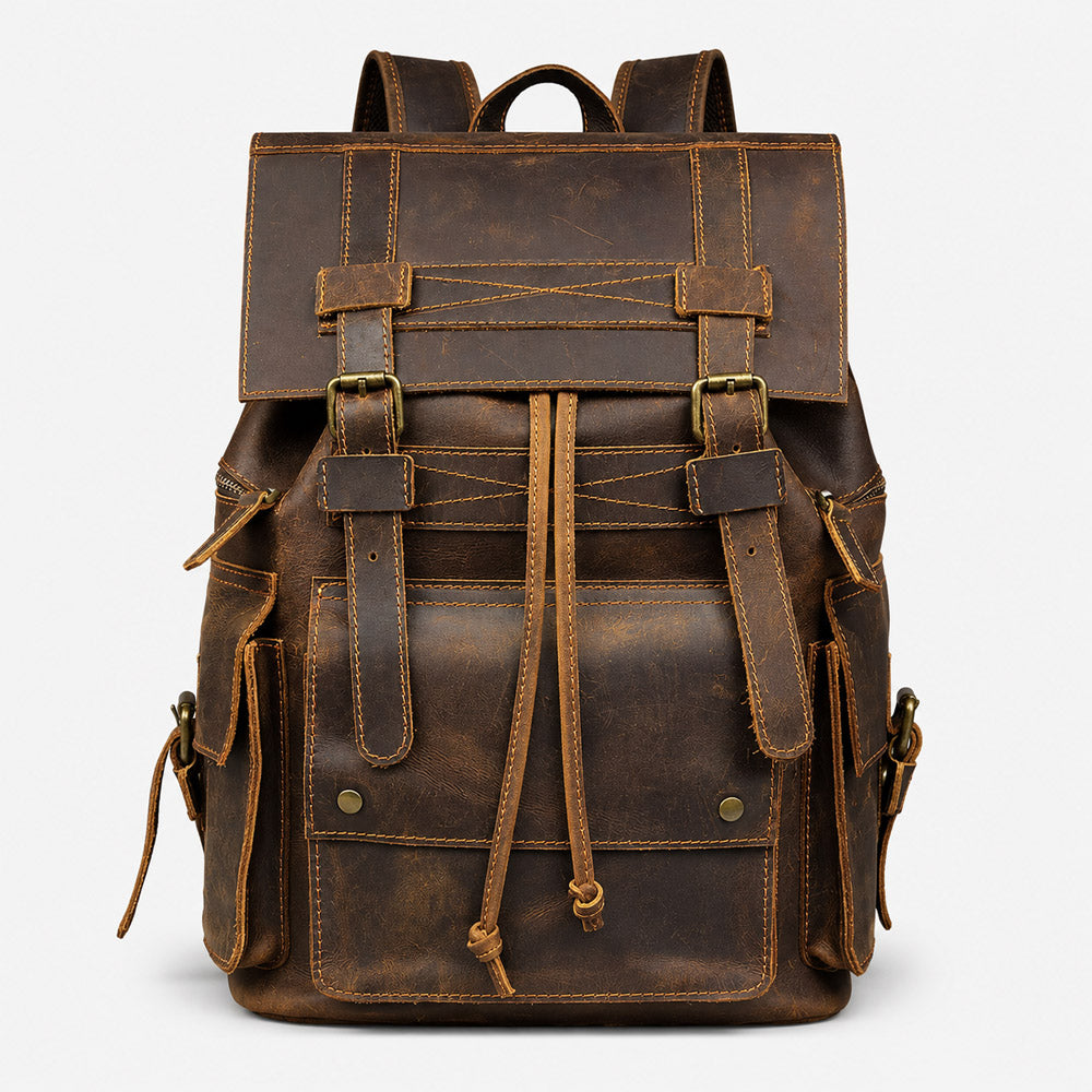 Leather Backpack for Men
