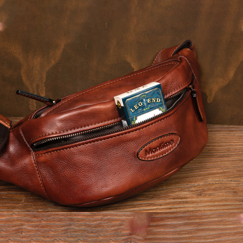 Vintage Crossbody Leather Bag