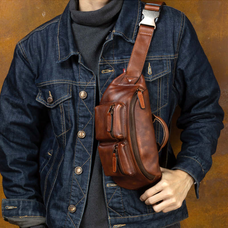 mens leather crossbody bag