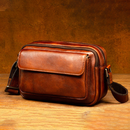 leather shoulder bag