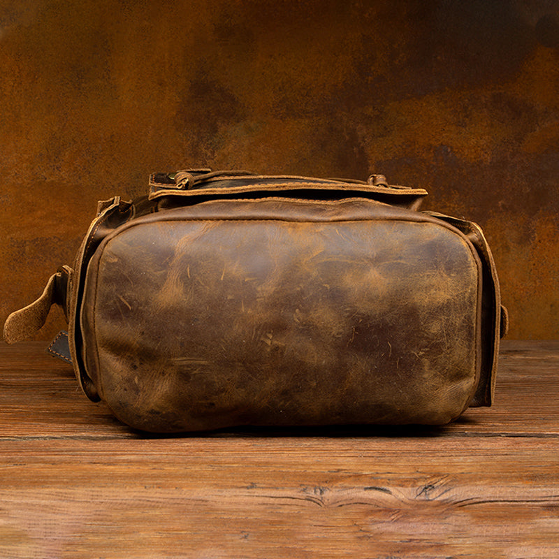 Multiple inner and outer pockets backpack