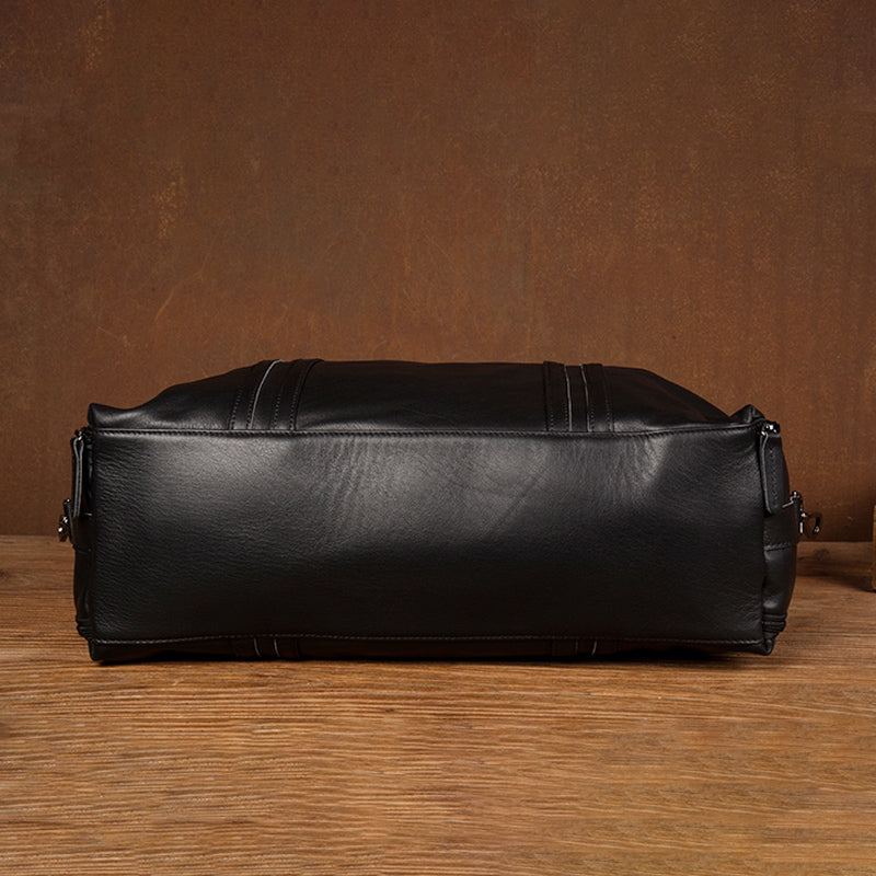 leather weekend bag men